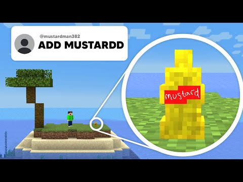 I Survived on a Deserted Island With Your Dumb Minecraft Mod Ideas...