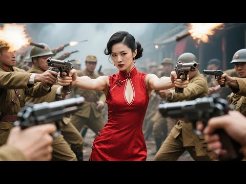 看似柔弱的美女竟是頂級殺手,組成特工小隊圍剿日軍,消滅日軍1000人!#抗日