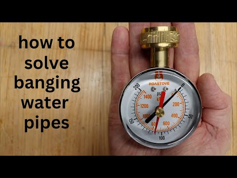 How To Fix ● Banging Rattling Hammering Water Pipes In Your House !