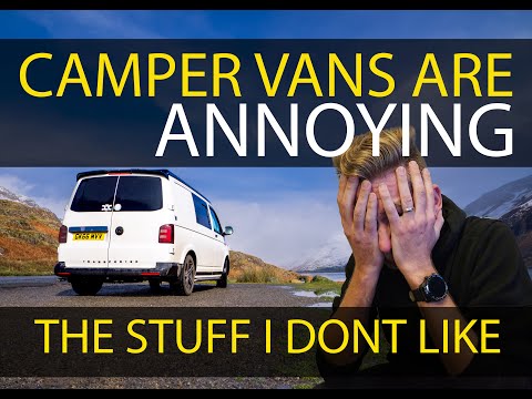 Things I DISLIKE about MY CAMPER VAN - VW T6 Pop Top Camper Van