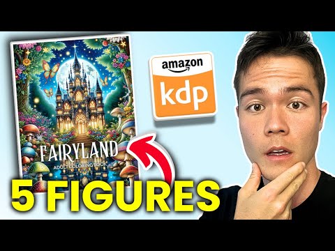 How This AI Coloring Book Makes THOUSANDS a month with Amazon KDP - Case Study