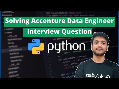 Solving Accenture Data Engineer Interview Question | Count of each alpha in  strings  in Python |