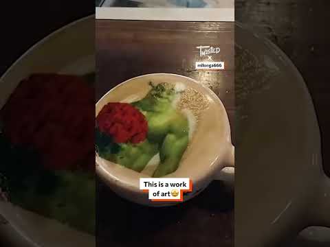 Shrek latte art 😂☕️