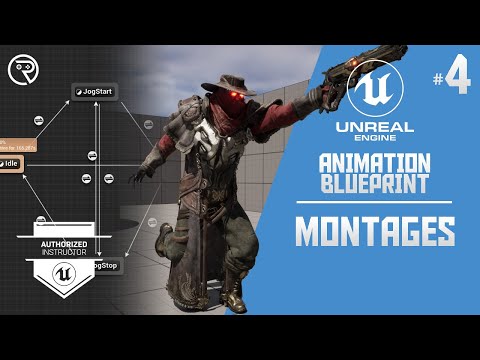 Unreal Engine 5 Tutorial - Animation Blueprint Part 4: Montages