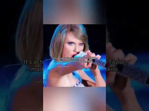 Taylor Swift making fun of Harry Styles driving skills for a minute straight...