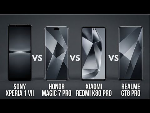 Which One Should You Buy? Realme GT8 Pro vs Honor Magic 7 Pro vs Redmi K80 Pro vs Sony Xperia 1 VII