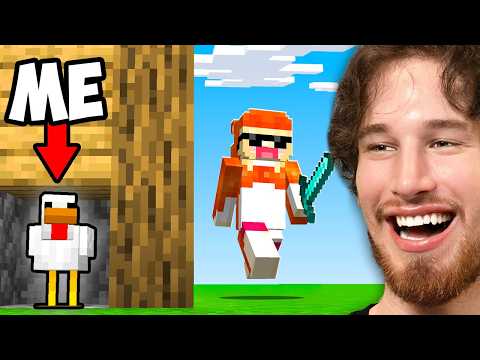 The FUNNIEST Hiding Spots in Minecraft Prop Hunt!