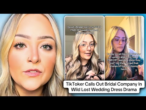 TikToker Calls Out Bridal Company After They LOSE Her Wedding Dress