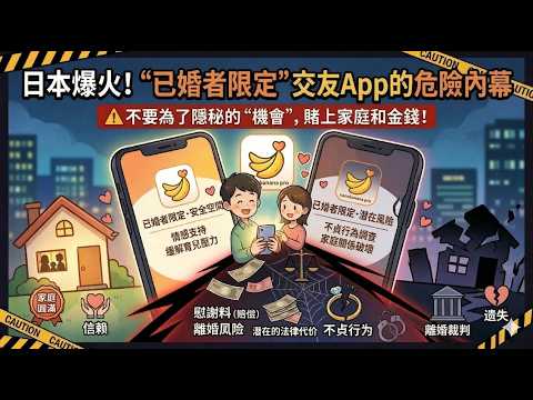 日本爆火"已婚者限定"交友app的危險內幕