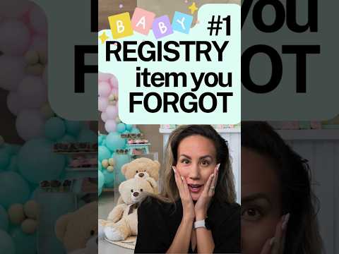 The #1 Baby Registry Item You Forgot