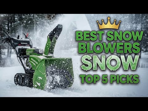 Top 5 Snow Blowers of 2026 Revealed by Winter Expert