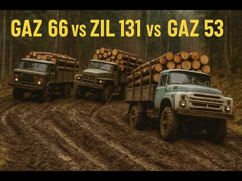 ТРИ СОВЕТСКИХ ГИГАНТА В СМЕРТЕЛЬНОЙ ГРЯЗИ! КТО СИЛЬНЕЕ?!