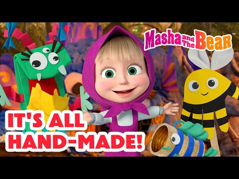 Masha and the Bear 2025 🎨🧵 It's All Hand-Made!🪡🧶 Best episodes cartoon collection 🎬