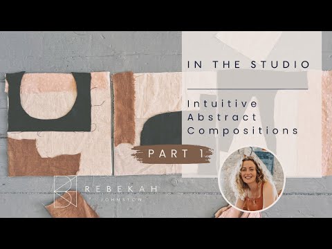 In the Studio | Intuitive Abstract Textile Art with Fabric Scraps (Part 1)