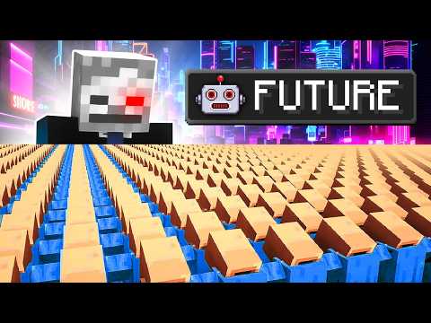 I Took 1,000,000 Villagers to The FUTURE