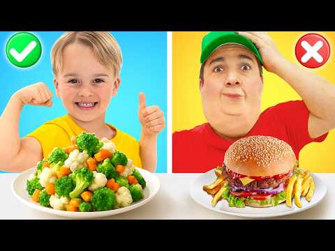 Mike Teaches His Uncle How to Choose Healthy Food and Stay Fit - Compilation Video