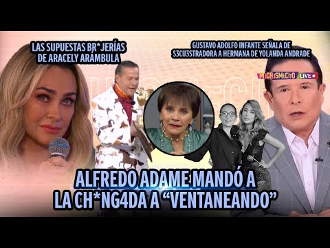 Alfredo Adame mandó a la ch*ng4da a Ventaneando / MICHISMECITO