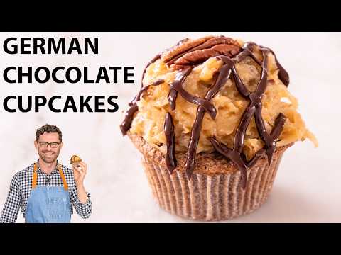 German Chocolate Cupcakes Recipe