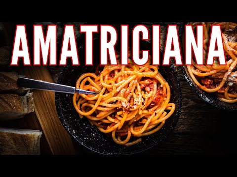 Is BUCATINI AMATRICIANA the Best Roman Pasta Dish?