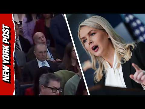 Karoline Leavitt RIPS Reporter For Questioning Reason Behind Iran Attack