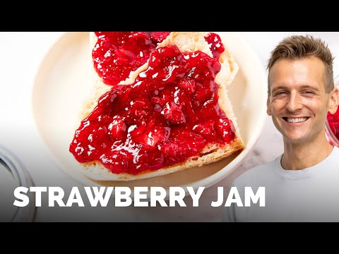 Classic Strawberry Jam Recipe (Pectin Method + How to Can)