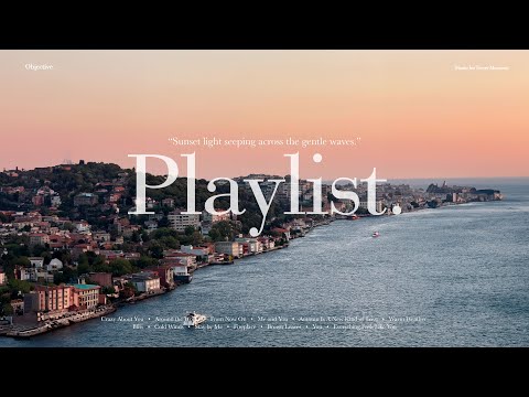 [Playlist] 잔잔한 물결 위로 스며드는 노을빛 🩵 ｜ 공부할 때 듣는 감성 팝송 모음
