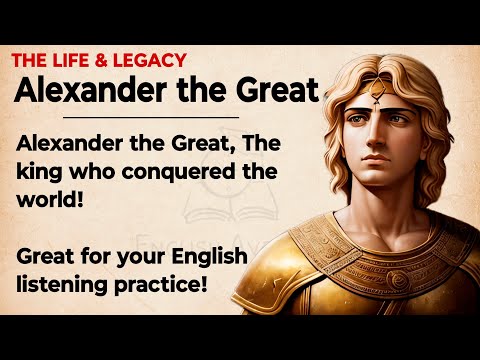 Alexander the Great || Learn English Through Story Level 2🔥|| Graded Reader || Improve Your English✅