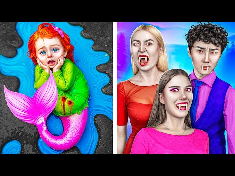 부자 뱀파이어 가정의 가난한 인어 / 뱀파이어가 되는 방법