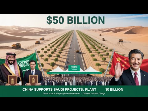 Saudi Arabia's $50B Tree Project Failed — Then China Turned Desert Into Forest