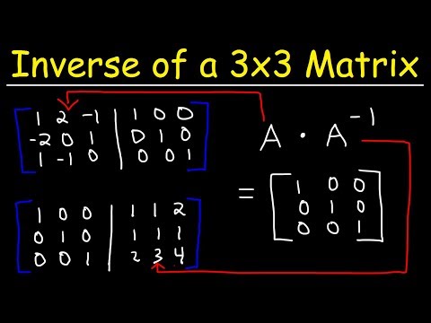 Inverse of a 3x3 Matrix