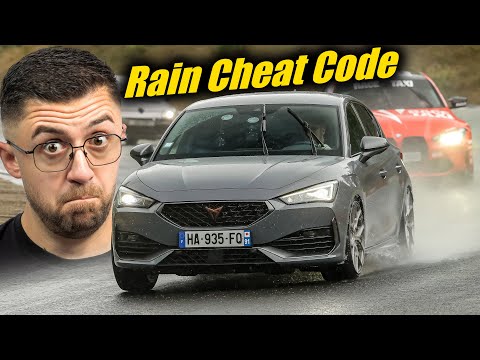 Nürburgring Rain Domination! 455hp Hybrid Turbo Cupra Leon🔥