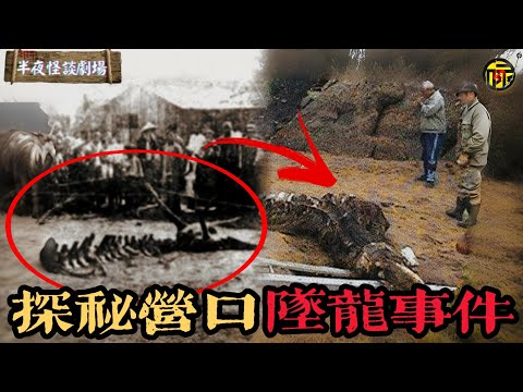 1934年發生在遼寧營口的墜龍事件，千人圍觀過巨龍，真相到底是什麼    | 半夜怪談劇場      #都市傳說 #粵語廣播 #詭異故事