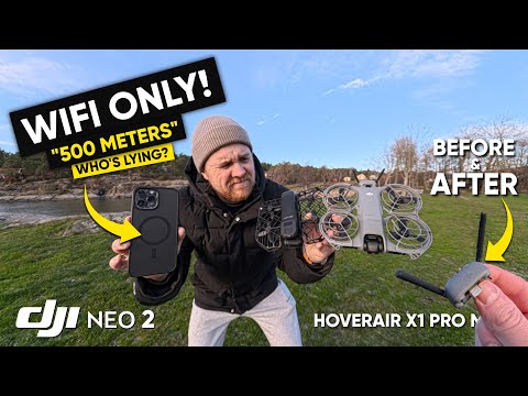 DJI NEO 2 vs X1 Pro MAX - WIFI RANGE TEST, EVERYTHING TESTED!