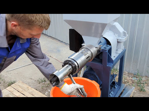 Маслопресс шнековый ММШ-130 (двойного отжима)