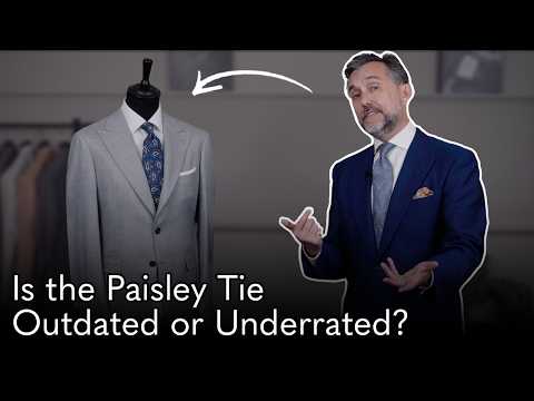 Is the Paisley Tie Outdated or Underrated?