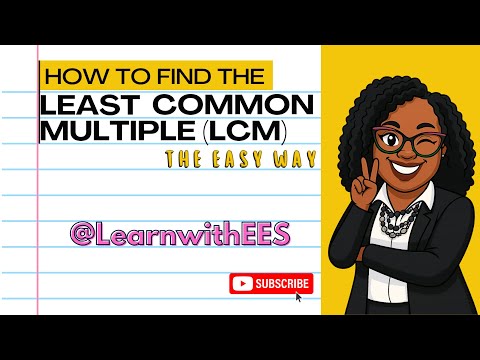 Find the LCM the EASY Way 🔥 | Step-by-Step Math Lesson for Students