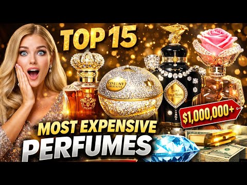 These Perfumes Cost More Than Supercars 🤯 Top 15 Most Expensive in the World