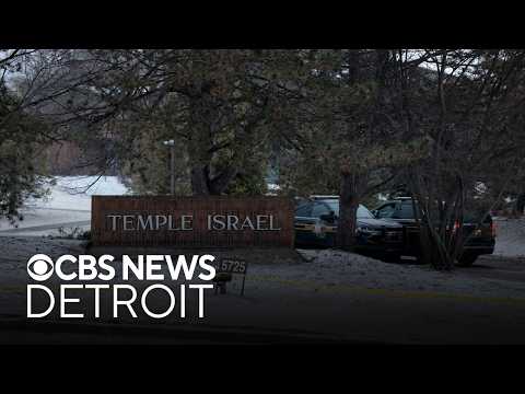 Watch live: Gov. Whitmer, law enforcement provide update on Detroit-area synagogue attack