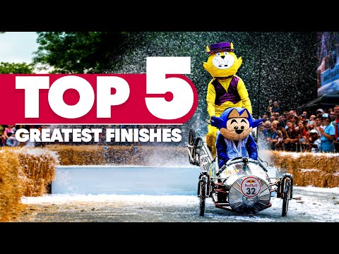 Top 5 Most Spectacular Soapbox Finishes 😍 | Red Bull Soapbox Race