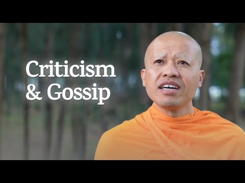 How to Deal with Criticism & Gossip | A Monk's Perspective