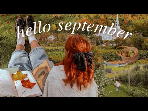 Hello, September 🍂 *apple picking, fall baking, practical magic* cozy new england autumn vlog