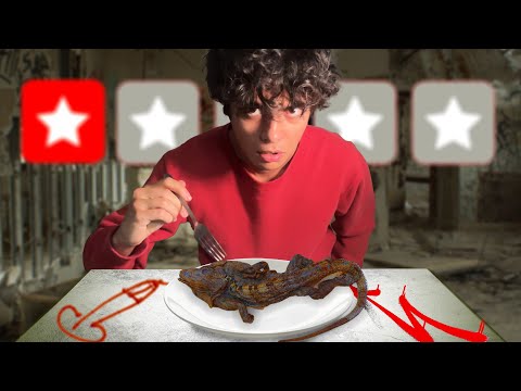 i ate at the WORST RESTAURANTS in my city…
