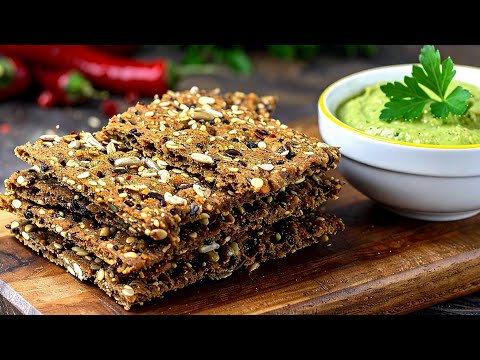Diese Keto-Cracker sind gut für Herz, Gehirn und Körper! OHNE GLUTEN! ist so einfach und lecker!