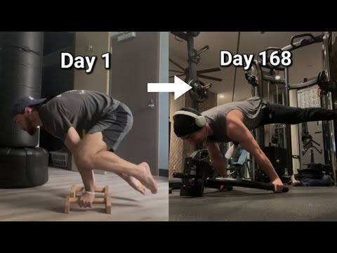 6 Month Planche Progression Video
