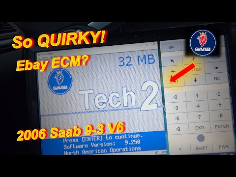 QUIRKY Saab No-Crank -Part 2 (Tech2 ECM Programming)