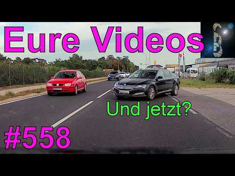 Eure Videos #558 - Dashcam - Rad stellt sich quer - LKW stellt sich quer - Kind läuft quer