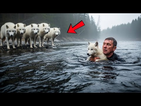Спас волчонка — и оказался окружённой стаей. Но то, что они сделали, потрясло всех!