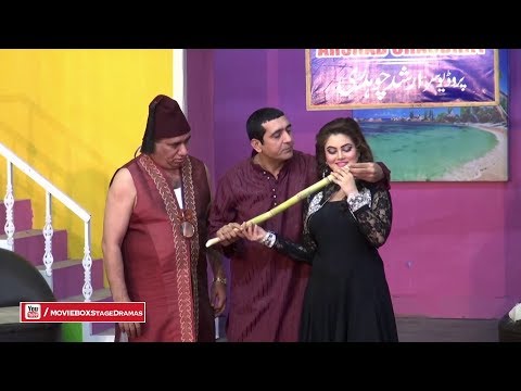 GANNA CHUPO JIYA BUTT & ZAFRI KHAN FULL COMEDY Ft. NASIR CHANYOTI
