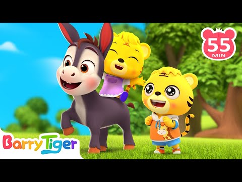 小毛驢🐴🎶 | 大合集 | 經典熱門兒歌🎶 | Kids Song | 動畫📺 | 童謠 |  貝樂虎中文 | Nursery Rhymes