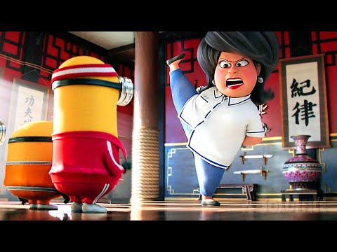 3 verdammt gute KARATE-Szenen aus Minions 2 🌀 4K